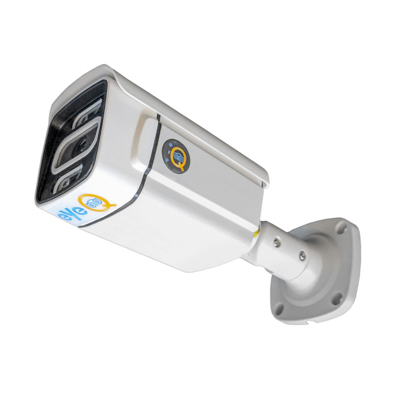 دوربین مداربسته آنالوگ بولت فضای باز آی کیو مدل Full-Color با استاندارد IP66، هوش مصنوعی نسخه V5.0، تشخیص هوشمند شرایط محیطی و قابلیت اتصال از راه دور به DVR آی کیو