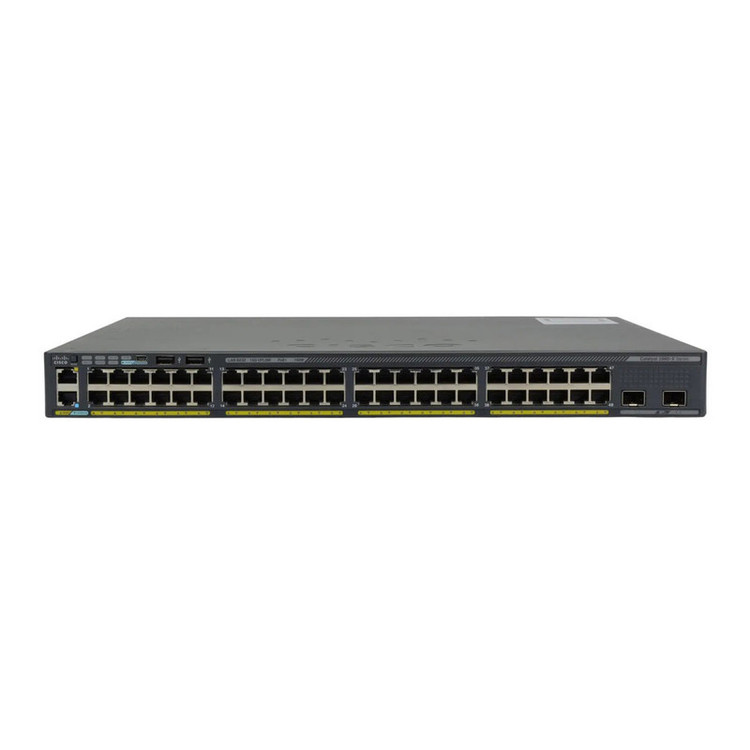 سوییچ شبکه 48 پورت POE سیسکو مدل WS-C2960X-48FPD-L RF