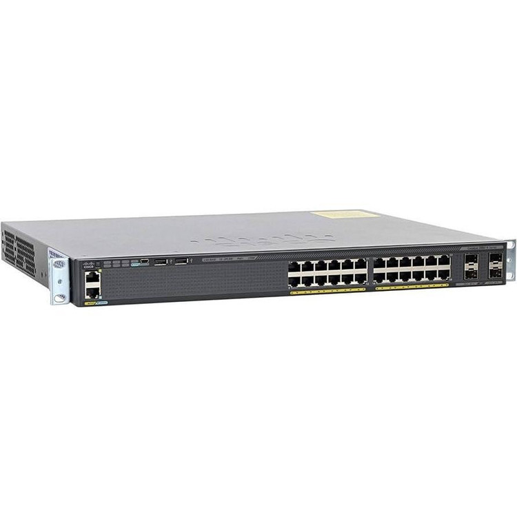 سوییچ شبکه 24 پورت سیسکو مدل WS-C2960X-24TS-L