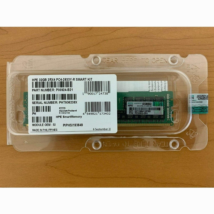 رم سرور DDR4 تک کاناله 2933 مگاهرتز اچ پی ای مدل Kit P00924-B21 ظرفیت 32 گیگابایت