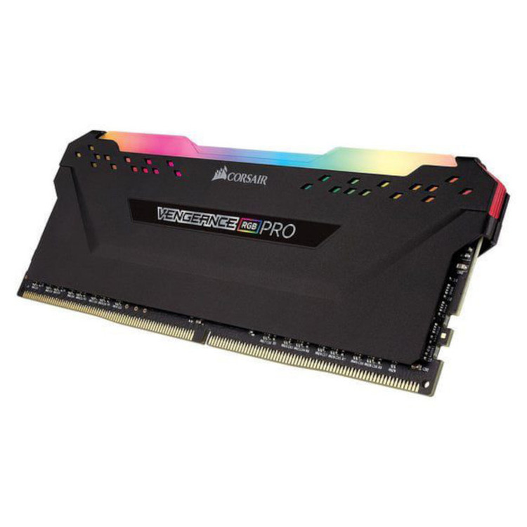 رم دسکتاپ کورسیر Vengeance RGB Pro DDR4 دوکاناله 32 گیگابایت 3600 مگاهرتز CL18 با هیتسینک خنککننده و ماژول DIMM
