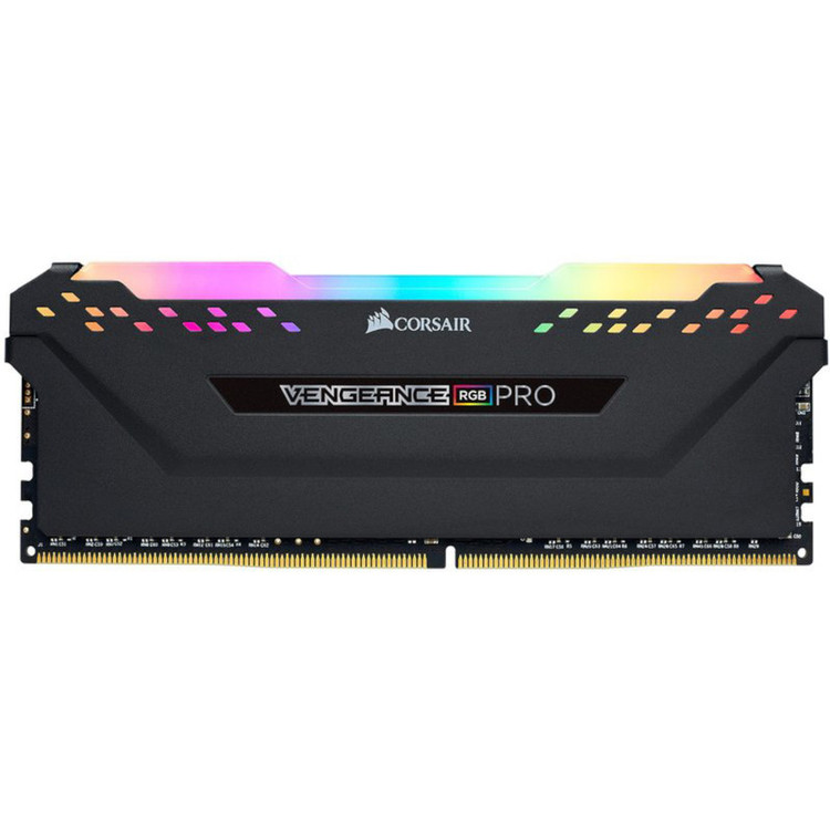 رم دسکتاپ کورسیر Vengeance RGB Pro DDR4 دوکاناله 32 گیگابایت 3600 مگاهرتز CL18 با هیتسینک خنککننده و ماژول DIMM