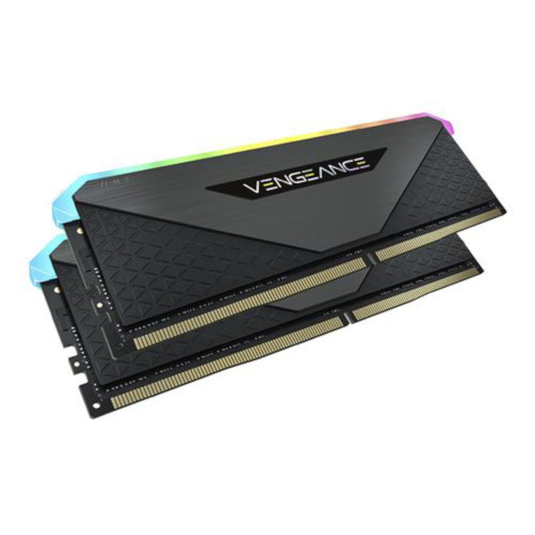 رم دسکتاپ کورسیر Vengeance RGB Pro DDR4 دوکاناله 32 گیگابایت 3600 مگاهرتز CL18 با هیتسینک خنککننده و ماژول DIMM