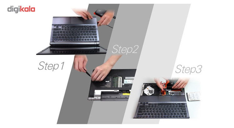 اس اس دی اینترنال SATA3.0 سیلیکون پاور مدل Slim S55 ظرفیت 480 گیگابایت