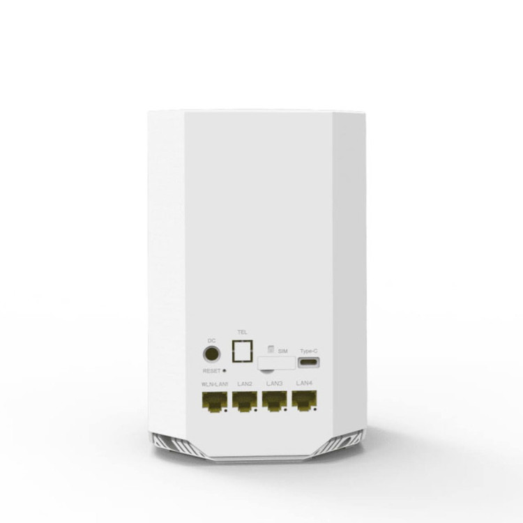 مودم رومیزی 5G زد ال تی مدل ZLT X28 با پشتیبانی شبکه 3G/4G/5G، استاندارد بیسیم 802.11ax، اتصال دوگانه بیسیم و با سیم، پنل سوپرادمین، حداکثر پشتیبانی 64 کاربر