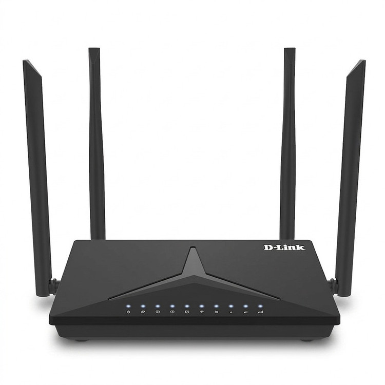 مودم روتر بیسیم خانگی 4G دی-لینک مدل DWR-M920 با شیار سیمکارت، پشتیبانی از 32 کاربر، سرعت انتقال 150 مگابیت، چهار آنتن داخلی و خارجی و رابط RJ-45 WAN/LAN