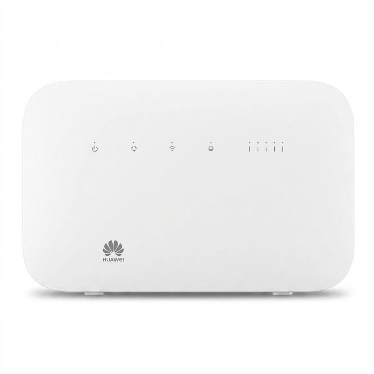 مودم روتر 4G خانگی هوآوی مدل B612 با پشتیبانی از LTE Cat 6 و فناوری نسل 4.5، قابلیت اتصال همزمان تا 32 کاربر، پشتیبانی از پیامک، ایجاد 4 شبکه بیسیم مستقل و فایروال IP/Mac filter