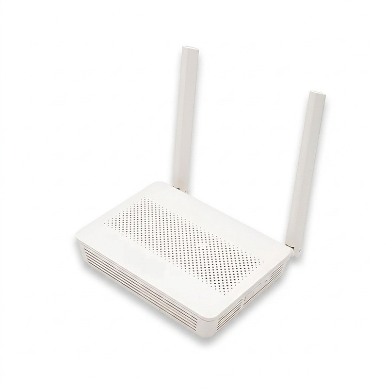 مودم فیبر نوری دوبانده مدل EG8145V5 با پشتیبانی از شبکه 4G، سرعت بی‌سیم تا 866 مگابیت، دو آنتن خارجی، قابلیت اتصال 10 کاربر و رابط USB مناسب استفاده خانگی و اداری