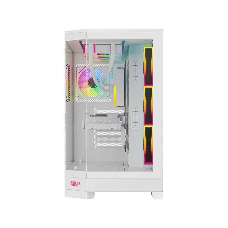 کیس کامپیوتر گیمینگ اوست مدل GT-AQ1-MW