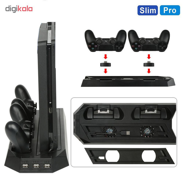 پایه نگهدارنده مدل YH-24 مناسب پلی استیشن 4 اسلیم و پرو