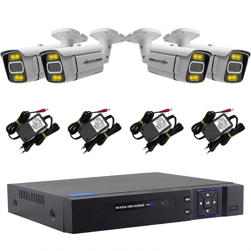 سیستم امنیتی مدل FULL KIT AHD 4 ECONOMIC