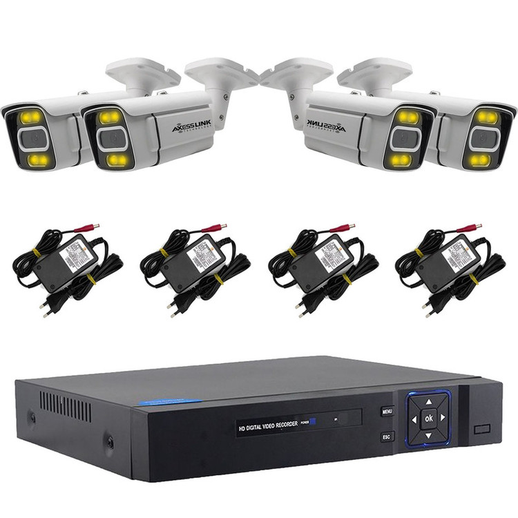 سیستم امنیتی مدل FULL KIT AHD 4 ECONOMIC