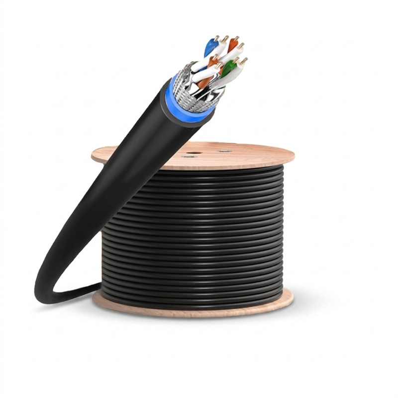 کابل شبکه Cat6 لگرند مدل Cat6 SFTP Outdoor Double Jacket