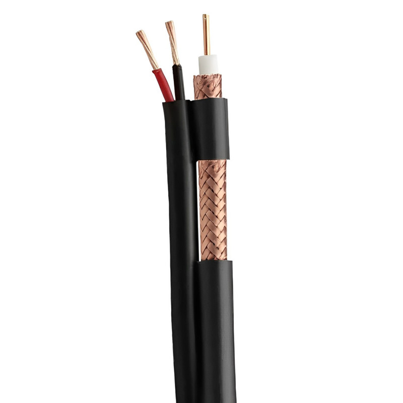 کابل RG59 ترکیبی مدل RG 0.80-96 +2C طول 305 متر