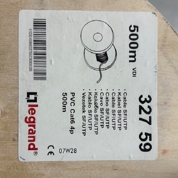 کابل شبکه Cat6 لگرند مدل CBSFTP - 0.40
