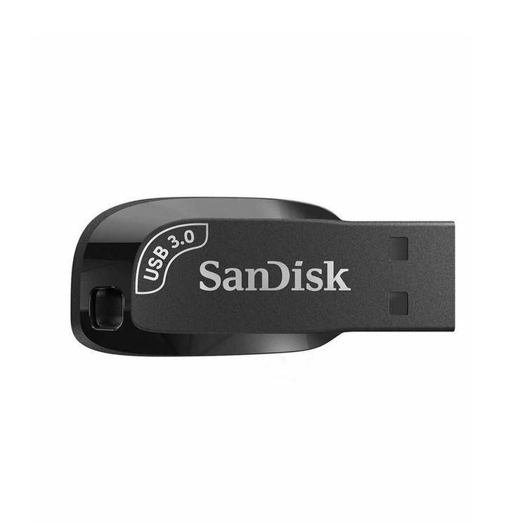 فلش مموری سن دیسک مدل ULTRA SHIFT CZ410 ظرفیت 32 گیگابایت، رابط USB 3.1 با سرعت خواندن 100 مگابایت بر ثانیه، مناسب ضبط خودرو و تلویزیون، دارای نرمافزار امنیتی SanDisk SecureAccess و بازیابی فایل RESCUEPRO DELUXE