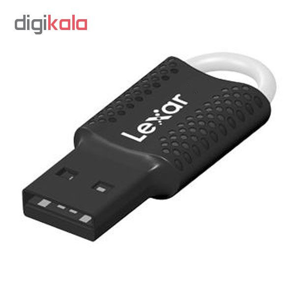 فلش مموری لکسار مدل V40 ظرفیت 128 گیگابایت با رابط USB 2.0، مقاوم در برابر ضربه و گرد و غبار