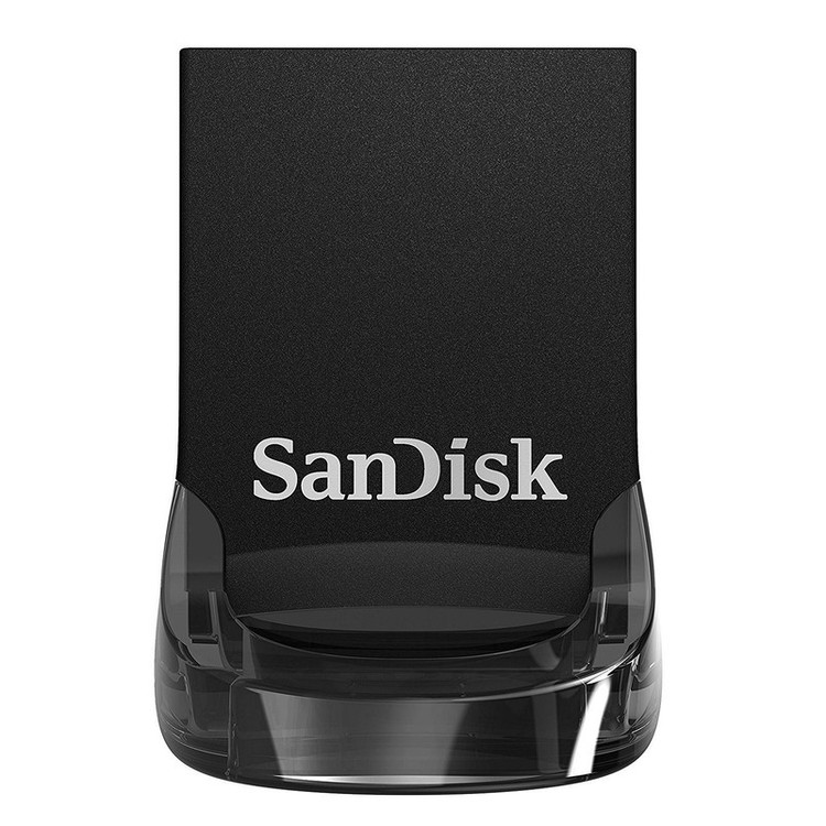 فلش مموری سن دیسک Ultra Fit CZ430 ظرفیت 256 گیگابایت، رابط USB 3.1 با سرعت خواندن 130 مگابایت بر ثانیه، طراحی فوق کوچک، نرمافزار امنیتی SanDisk SecureAccess و بازیابی فایل RESCUEPRO Deluxe، مناسب ضبط خودرو و تلویزیون