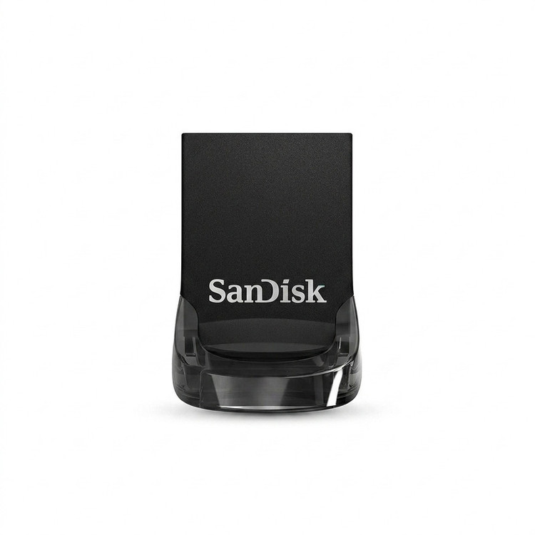 فلش مموری سن دیسک Ultra Fit CZ430 ظرفیت 256 گیگابایت، رابط USB 3.1 با سرعت خواندن 130 مگابایت بر ثانیه، طراحی فوق کوچک، نرمافزار امنیتی SanDisk SecureAccess و بازیابی فایل RESCUEPRO Deluxe، مناسب ضبط خودرو و تلویزیون