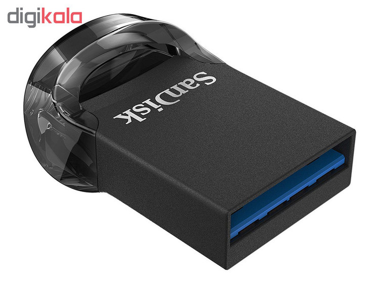 فلش مموری سن دیسک Ultra Fit CZ430 ظرفیت 256 گیگابایت، رابط USB 3.1 با سرعت خواندن 130 مگابایت بر ثانیه، طراحی فوق کوچک، نرمافزار امنیتی SanDisk SecureAccess و بازیابی فایل RESCUEPRO Deluxe، مناسب ضبط خودرو و تلویزیون