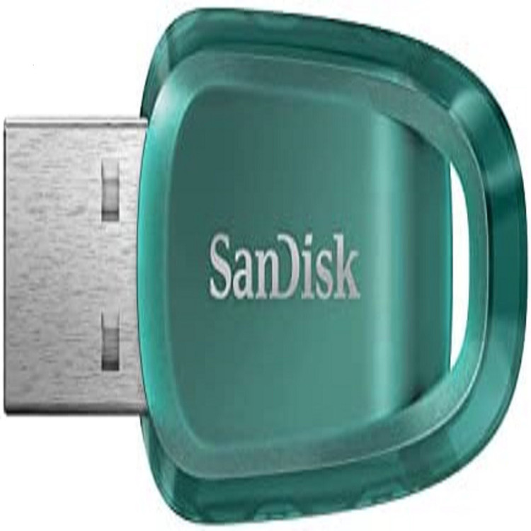 فلش مموری سن دیسک مدل Ultra Eco™ USB 3.2 ظرفیت 128 گیگابایت، مقاوم در برابر شوک و لرزش