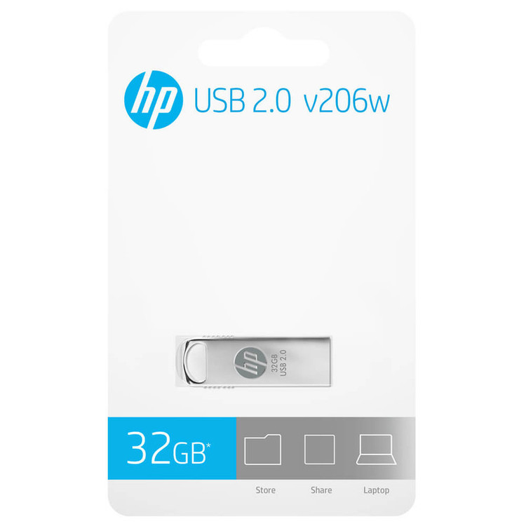 فلش مموری اچ پی مدل V206w ظرفیت 32 گیگابایت