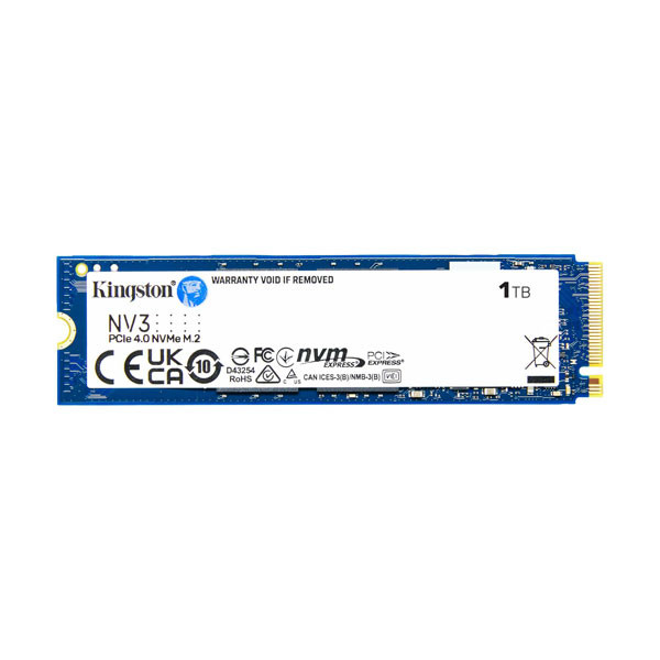 اس اس دی اینترنال PCIe Gen4 x4 کینگستون مدل SNV3S ظرفیت 1 ترابایت