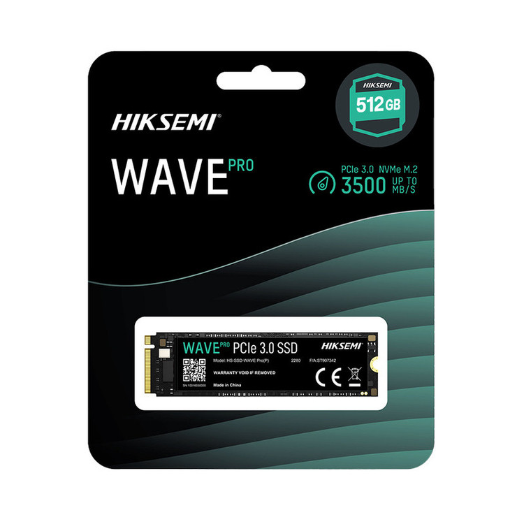 اس اس دی اینترنال PCIe Gen3 x4 هایک سمی مدل WAVE PRO ظرفیت 512 گیگابایت