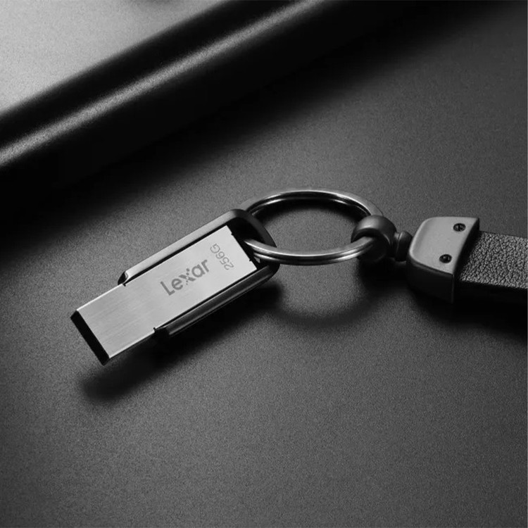 فلش مموری 256 گیگابایت لکسار مدل M400 با رابط USB 3.0، بدنه پلاستیک و آلومینیوم مقاوم در برابر اثر انگشت و لک
