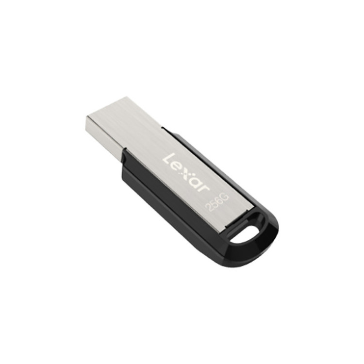 فلش مموری 256 گیگابایت لکسار مدل M400 با رابط USB 3.0، بدنه پلاستیک و آلومینیوم مقاوم در برابر اثر انگشت و لک