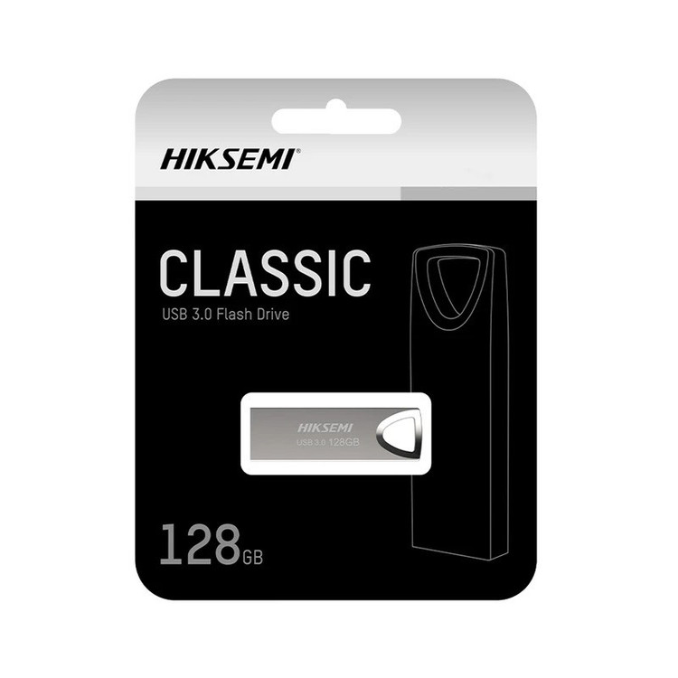 فلش مموری هایکسمی مدل M200 ظرفیت 128 گیگابایت با رابط USB 2.0 و Type-A، بدنه فلزی مقاوم