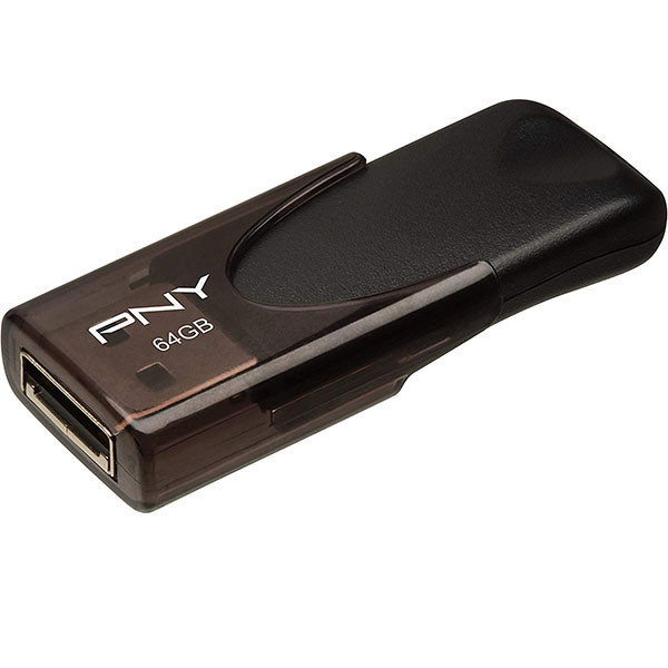 فلش مموری پی ان وای مدل Turbo Attache 4 ظرفیت 64 گیگابایت