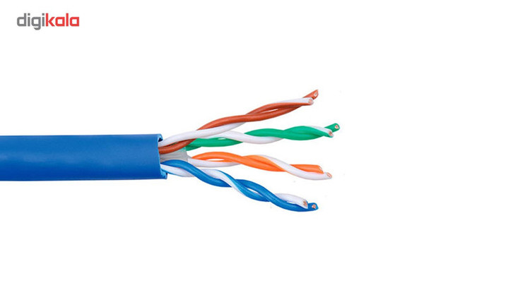 کابل شبکه Cat 6 UTP لگرند تست فلوک به طول 305 متر