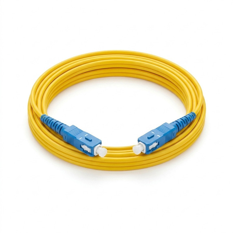 پچ کورد فیبر نوری مدل 1m SC/UPC to SC/UPC 9/125 Single-mode Simplex LSZH 2.0mm