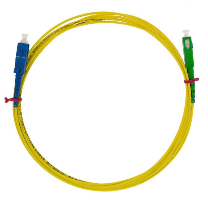پچ کورد فیبر نوری  مدل SC/APC- SC/UPC SM SX 0.2mm بسته 20 عددی
