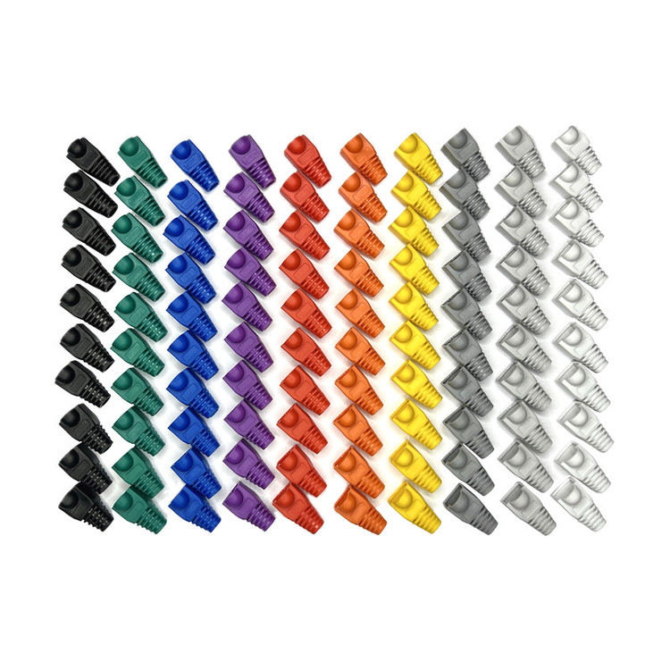 محافظ سوکت شبکه RJ45 مدل B-2 بسته 100 عددی