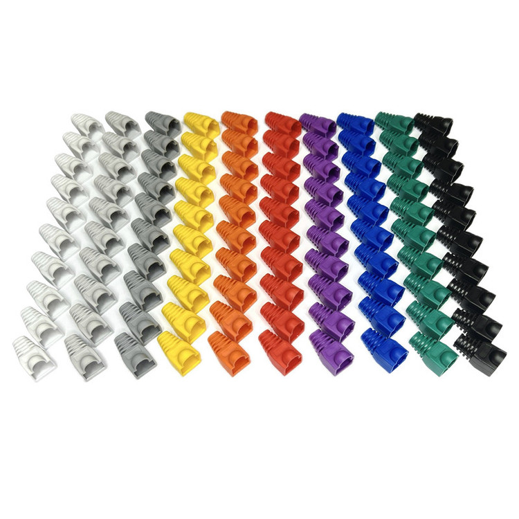 محافظ سوکت شبکه RJ45 مدل B-2 بسته 100 عددی