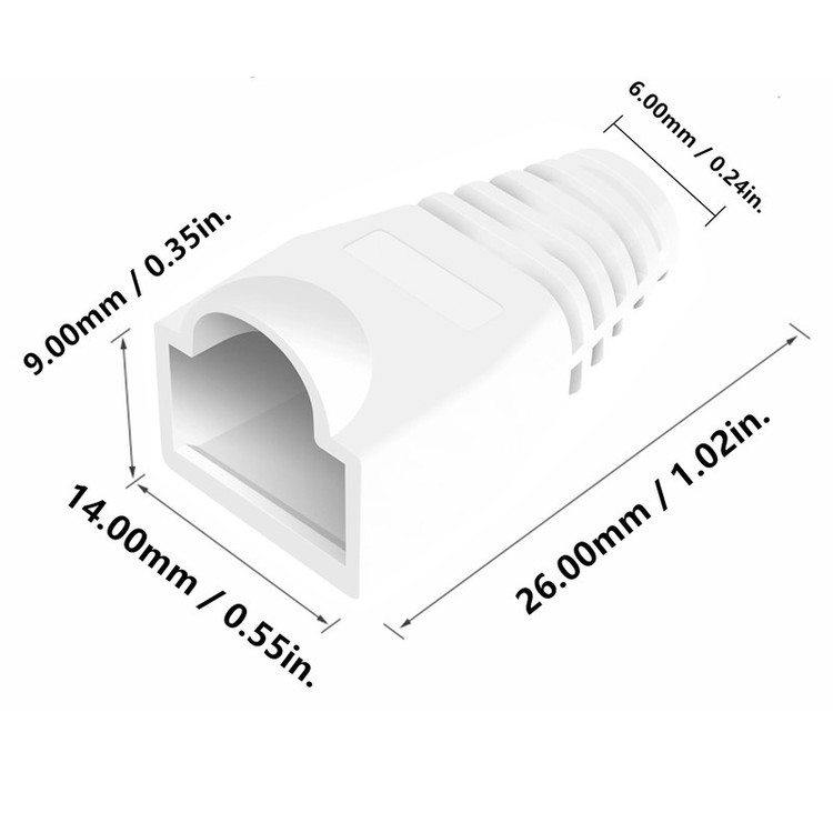 محافظ سوکت RJ45 مدل 2000985 بسته 50 عددی