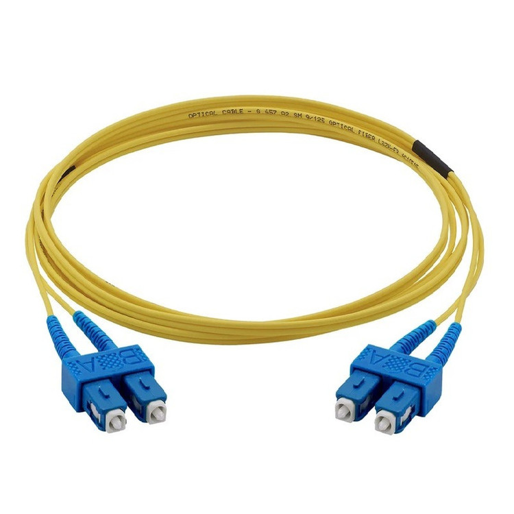 پچ کورد فیبر نوری مدل SC-SC /UPC Single mode Duplex