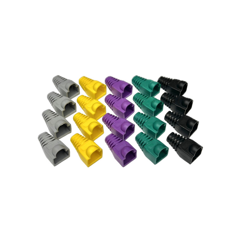 محافظ سوکت شبکه RJ45 مدل B-7 بسته 20 عددی