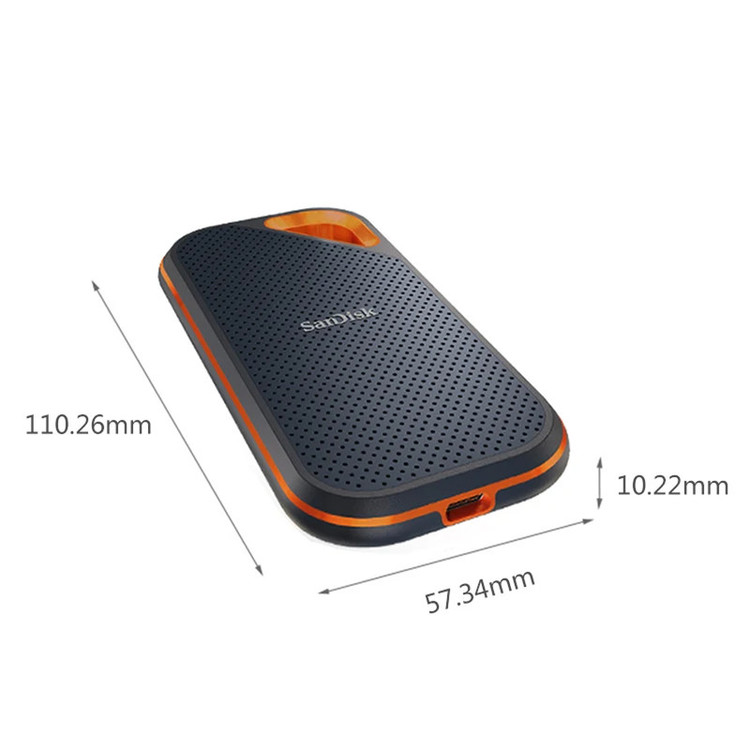 اس اس دی اکسترنال سن دیسک مدل Extreme PRO E81 ظرفیت 2 ترابایت رابط USB 3.2 Gen2