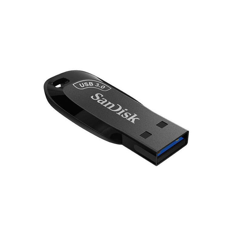 فلش مموری 256 گیگابایت سن دیسک مدل ULTRA SHIFT CZ410 با سرعت خواندن 100 مگابایت بر ثانیه، رابط USB 3.1 و نرمافزار امنیتی و بازیابی فایل