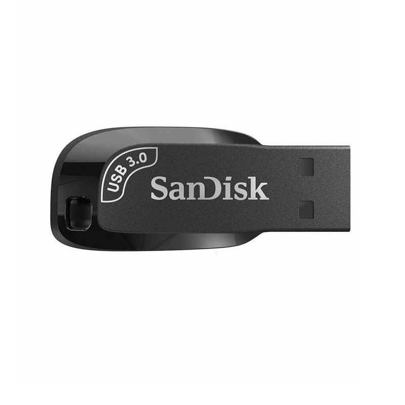 فلش مموری 256 گیگابایت سن دیسک مدل ULTRA SHIFT CZ410 با سرعت خواندن 100 مگابایت بر ثانیه، رابط USB 3.1 و نرم‌افزار امنیتی و بازیابی فایل